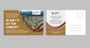 Postcard Design by AbyJohns for Affordable Communities Group | Design: #19242547