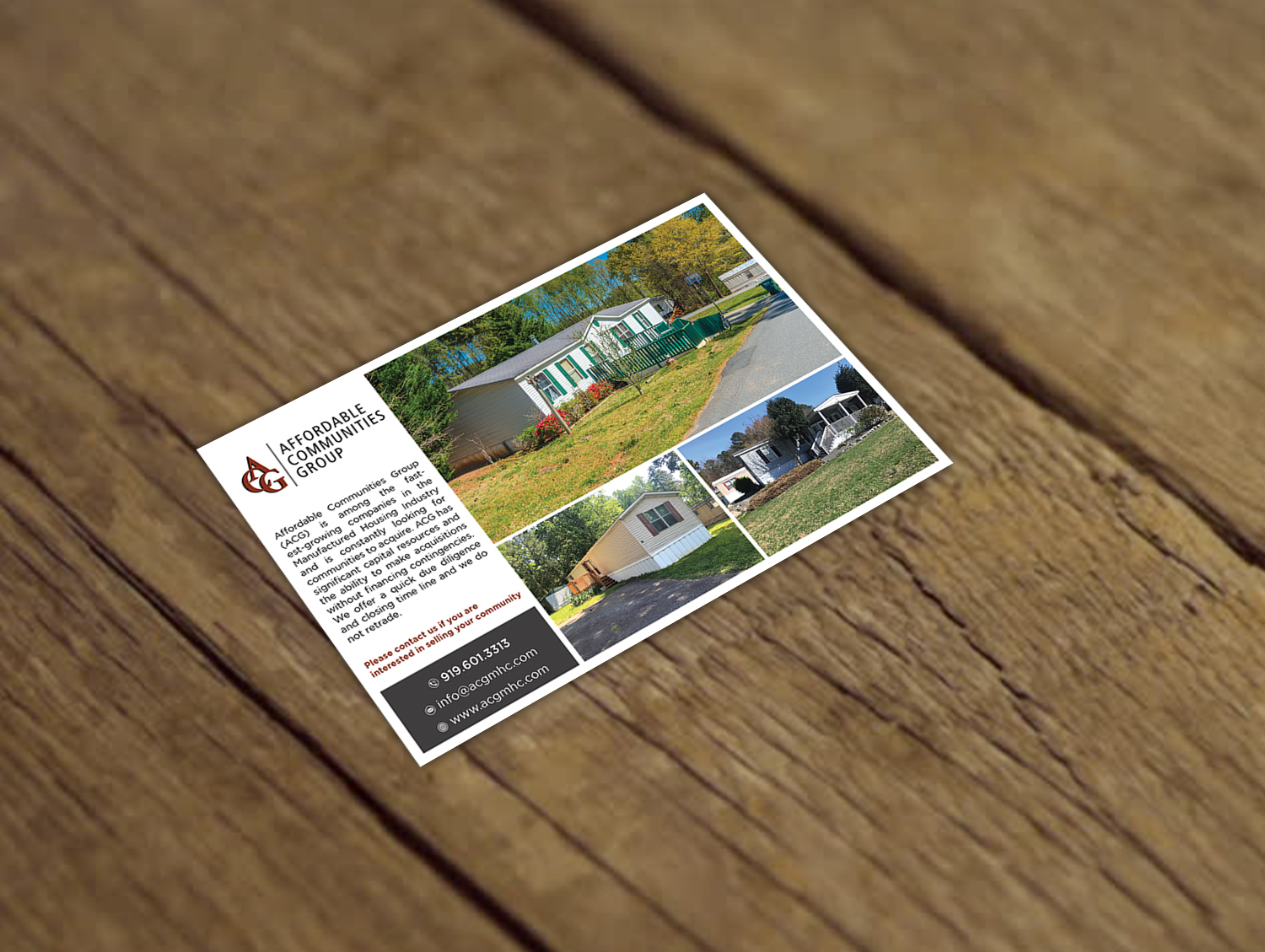 Postcard Design by debdesign for Affordable Communities Group | Design #19191241