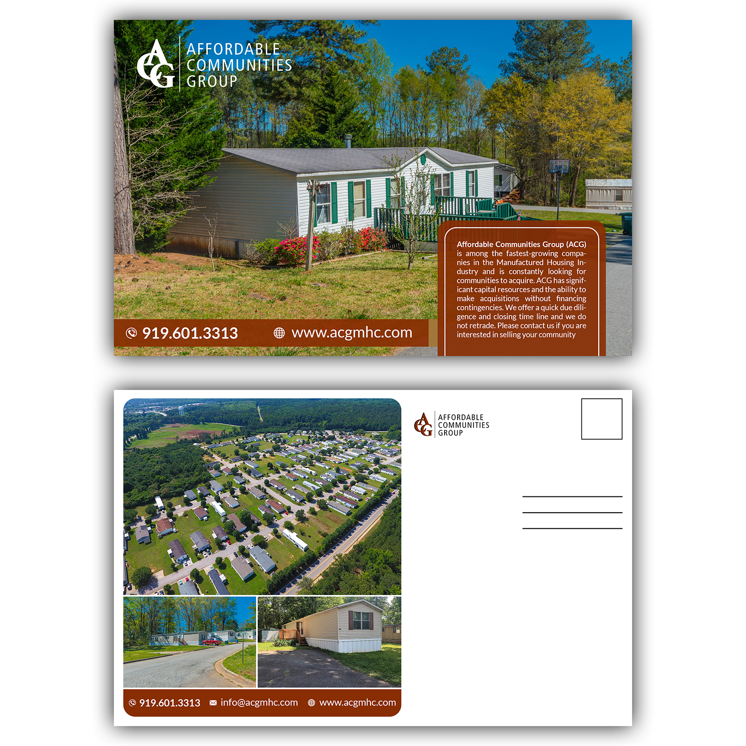 Postcard Design by debdesign for Affordable Communities Group | Design #19194876