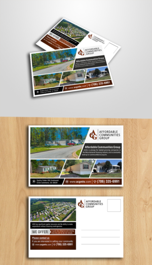 Postcard Design by ecorokerz for Affordable Communities Group | Design: #19186387