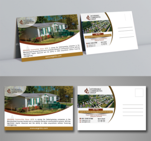 Postcard Design by ecorokerz for Affordable Communities Group | Design: #19188719