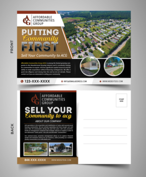 Diseño de Postal por SD WEBCREATION para Affordable Communities Group | Diseño #19203704