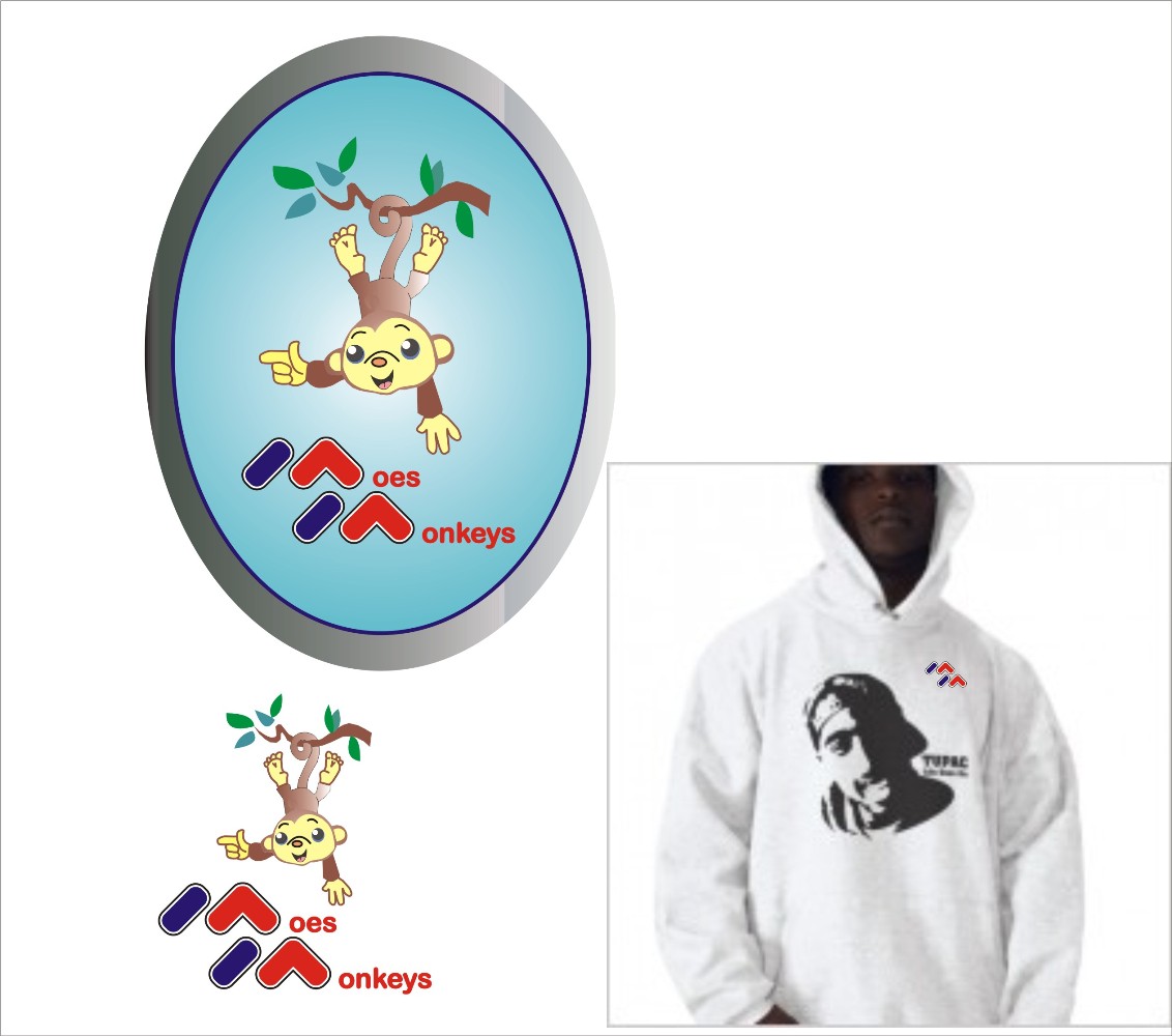 Logo Design by nell for MoesMonkeys | Design #2881049