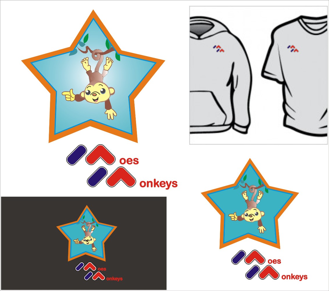 Logo Design by nell for MoesMonkeys | Design #2881058
