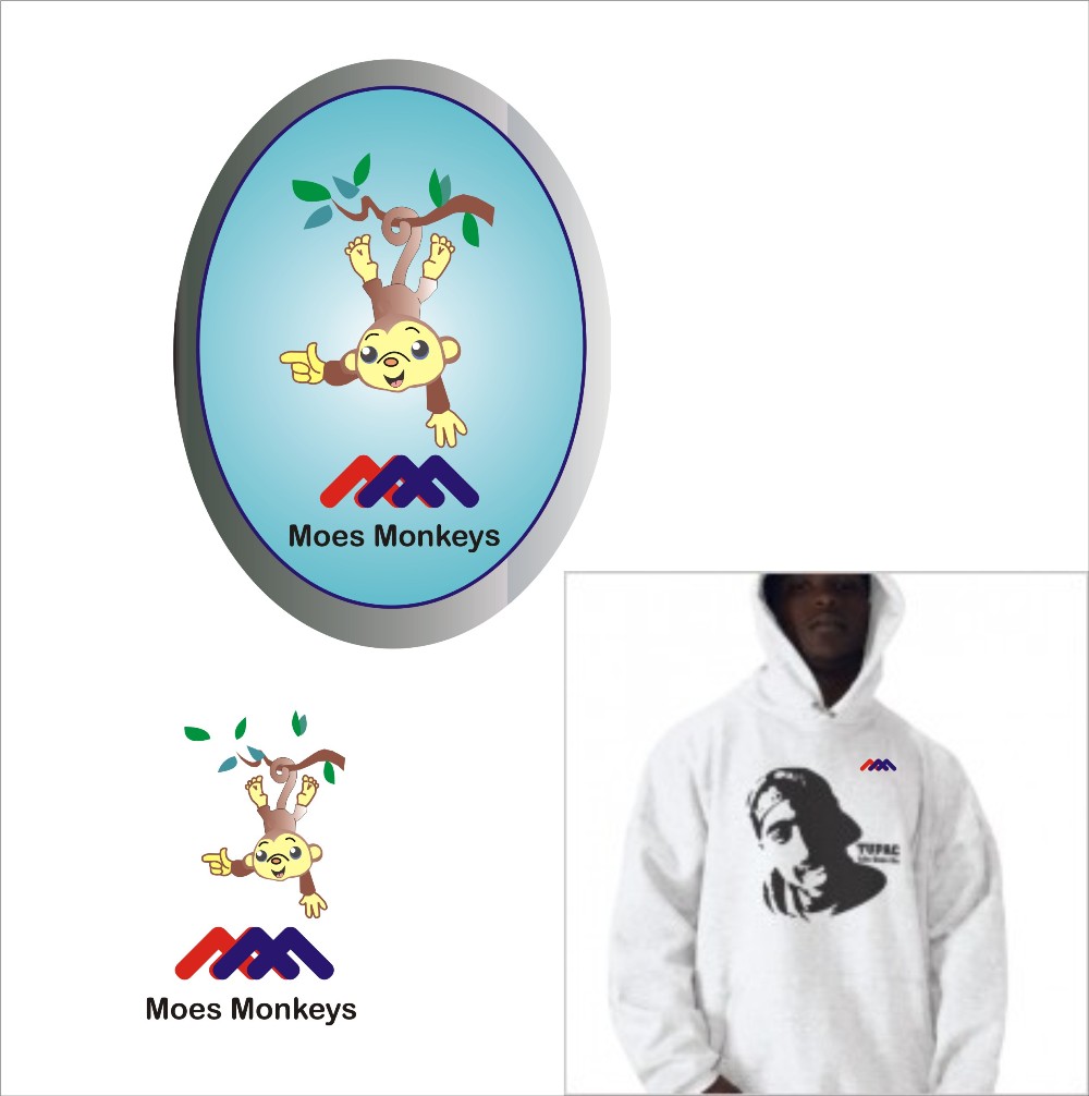 Logo Design by nell for MoesMonkeys | Design #2881088