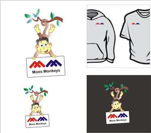 Logo Design by nell for MoesMonkeys | Design: #2888247
