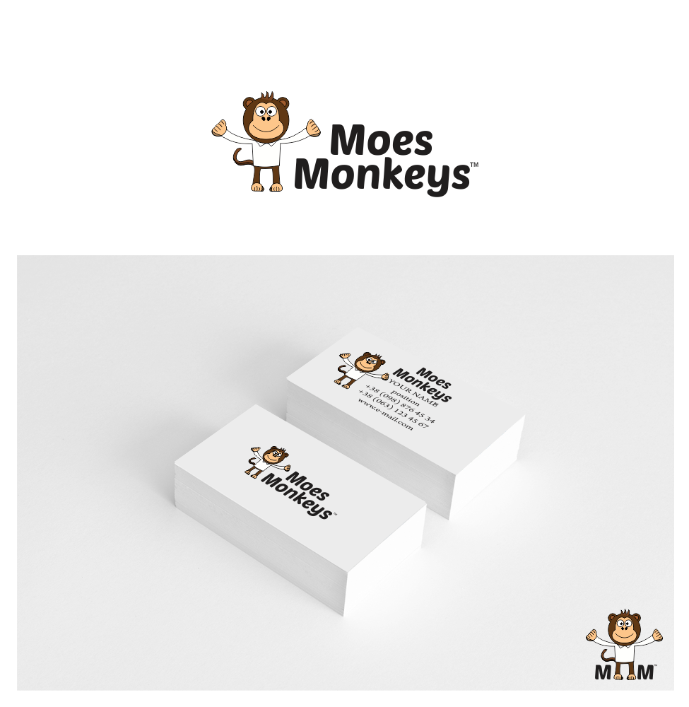 Logo Design by Monimonzy for MoesMonkeys | Design #2893982