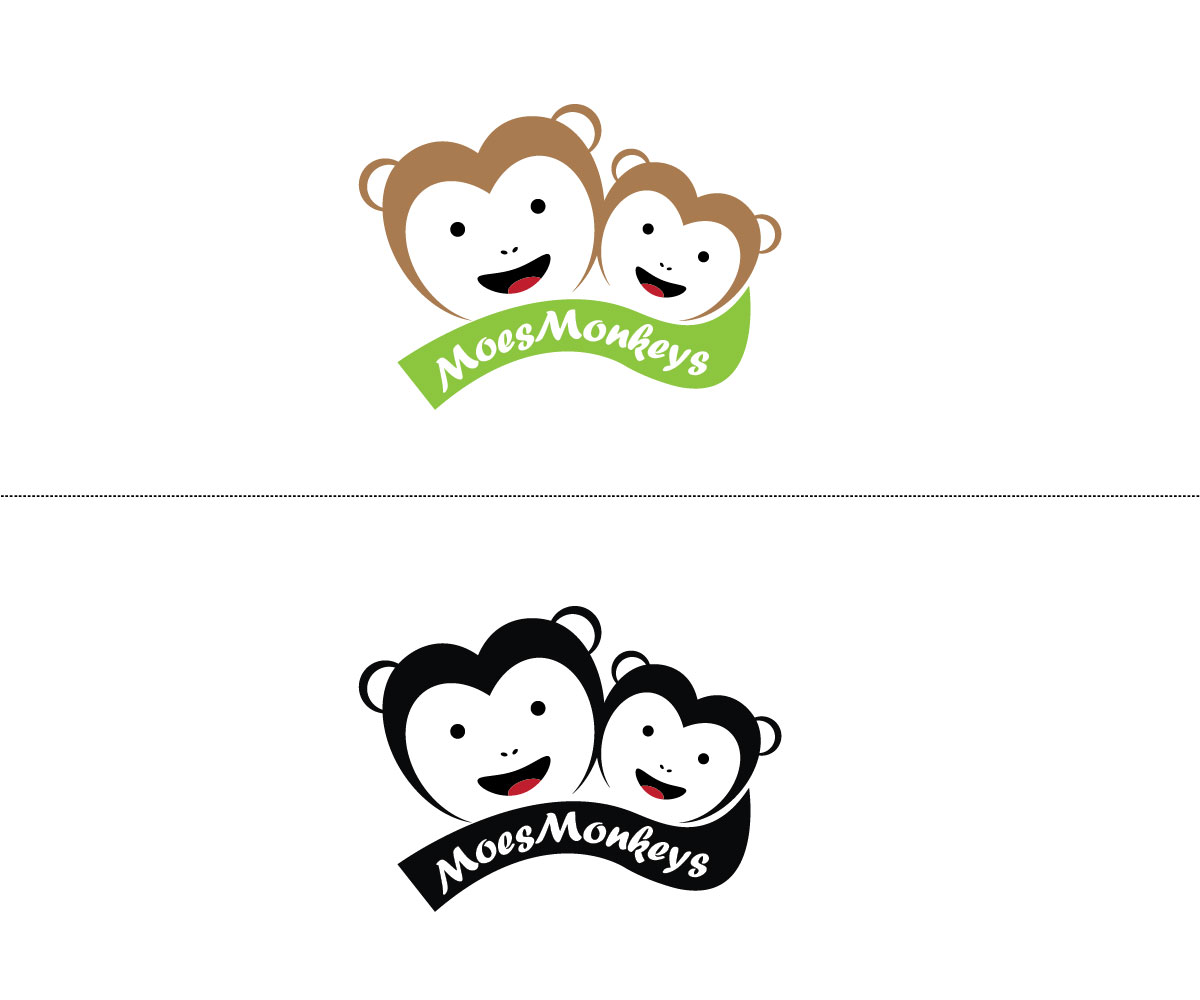 Logo Design by sk tan for MoesMonkeys | Design #2893081