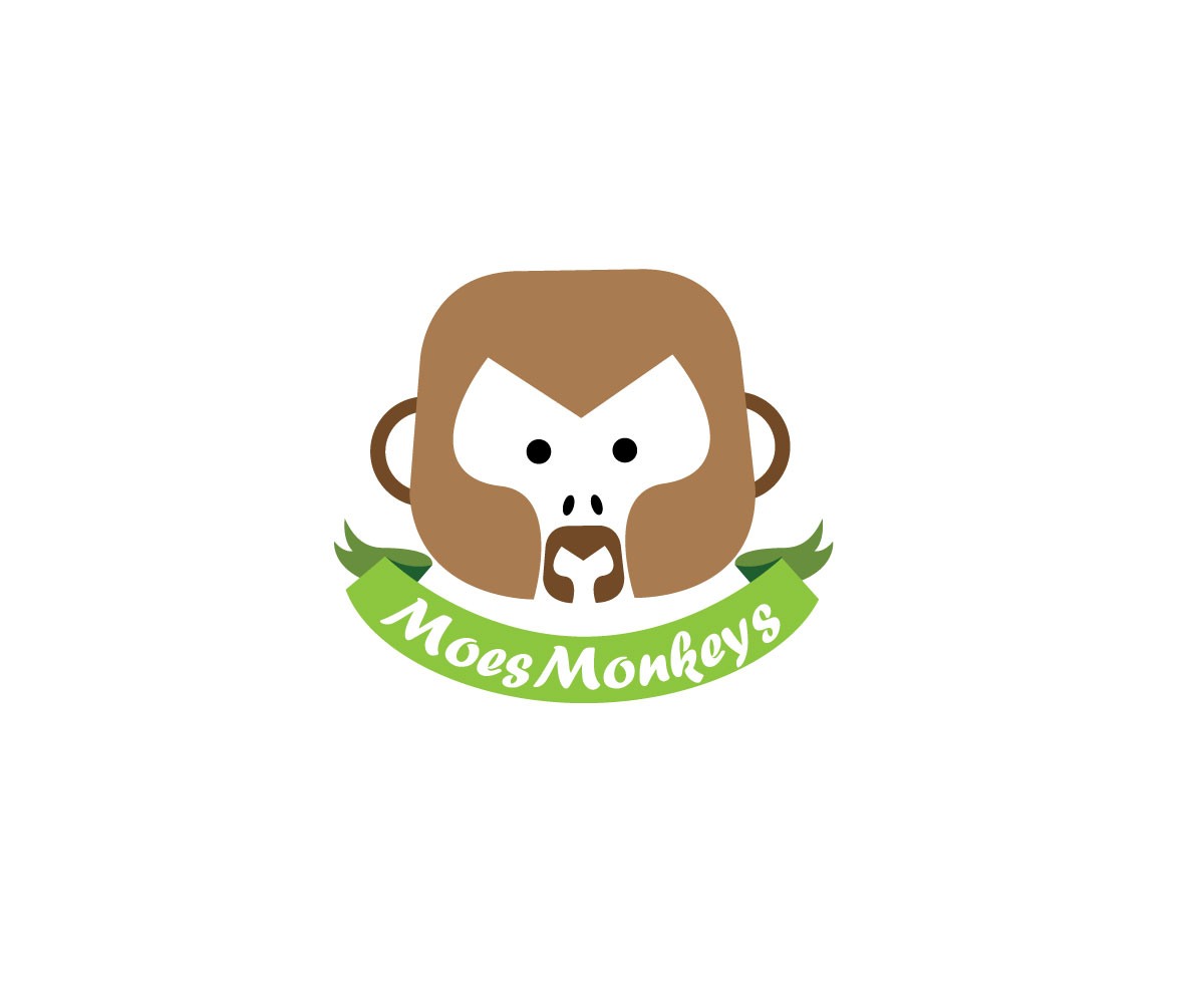 Logo Design by sk tan for MoesMonkeys | Design #2899576