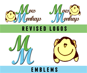 Logo Design by Artsy Bratsy for MoesMonkeys | Design: #2870655
