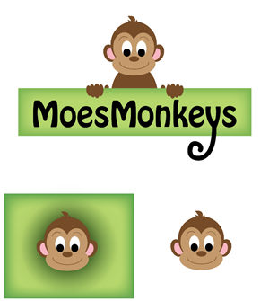 Logo Design by Jessicarochadesign1 for MoesMonkeys | Design: #2881103