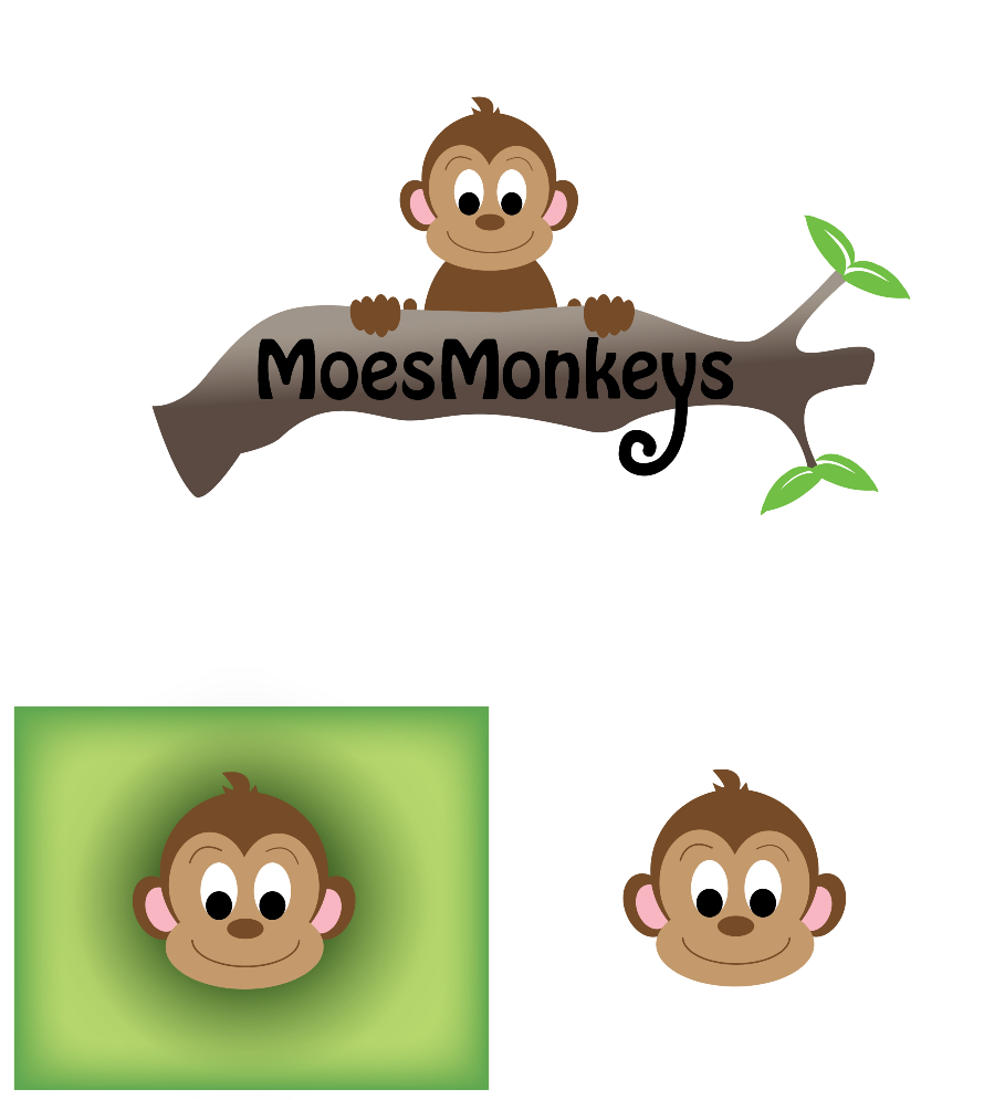 Logo Design by Jessicarochadesign1 for MoesMonkeys | Design #2887867