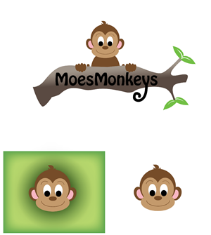 Logo Design by Jessicarochadesign1 for MoesMonkeys | Design: #2887867