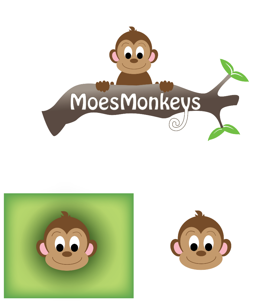 Logo Design by Jessicarochadesign1 for MoesMonkeys | Design #2887868