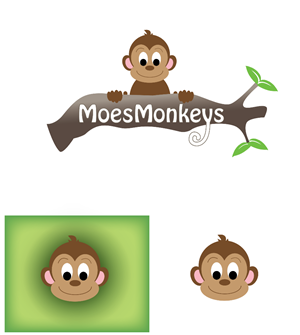 Logo Design by Jessicarochadesign1 for MoesMonkeys | Design: #2887868