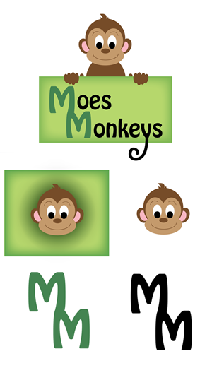 Logo Design by Jessicarochadesign1 for MoesMonkeys | Design: #2909698