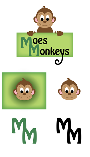 Logo Design by Jessicarochadesign1 for MoesMonkeys | Design: #2910027