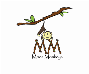 Logo Design by eLsWoRdz for MoesMonkeys | Design: #2898159