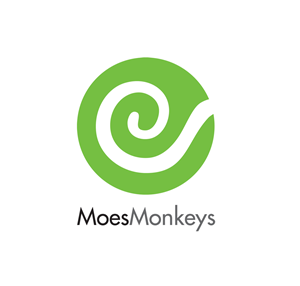 Logo Design by Halfull Media for MoesMonkeys | Design: #2899493
