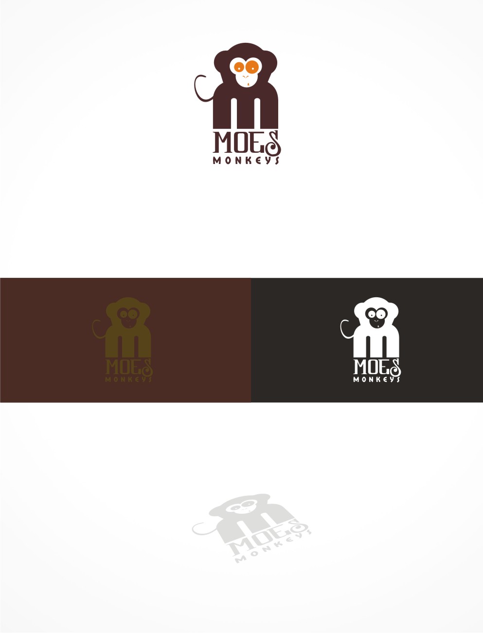 Logo Design by gray mind for MoesMonkeys | Design #2881355