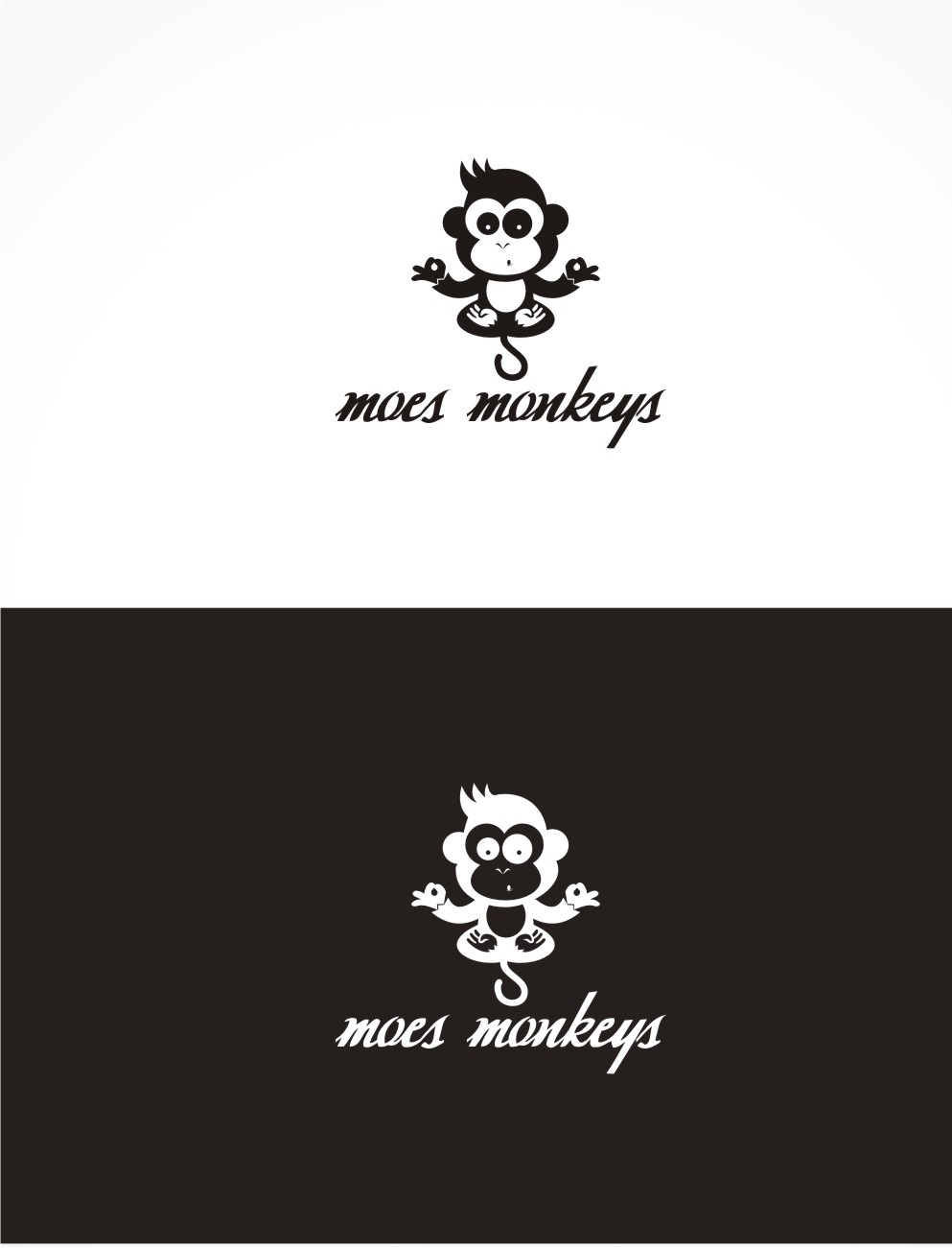 Logo Design by gray mind for MoesMonkeys | Design #2891962