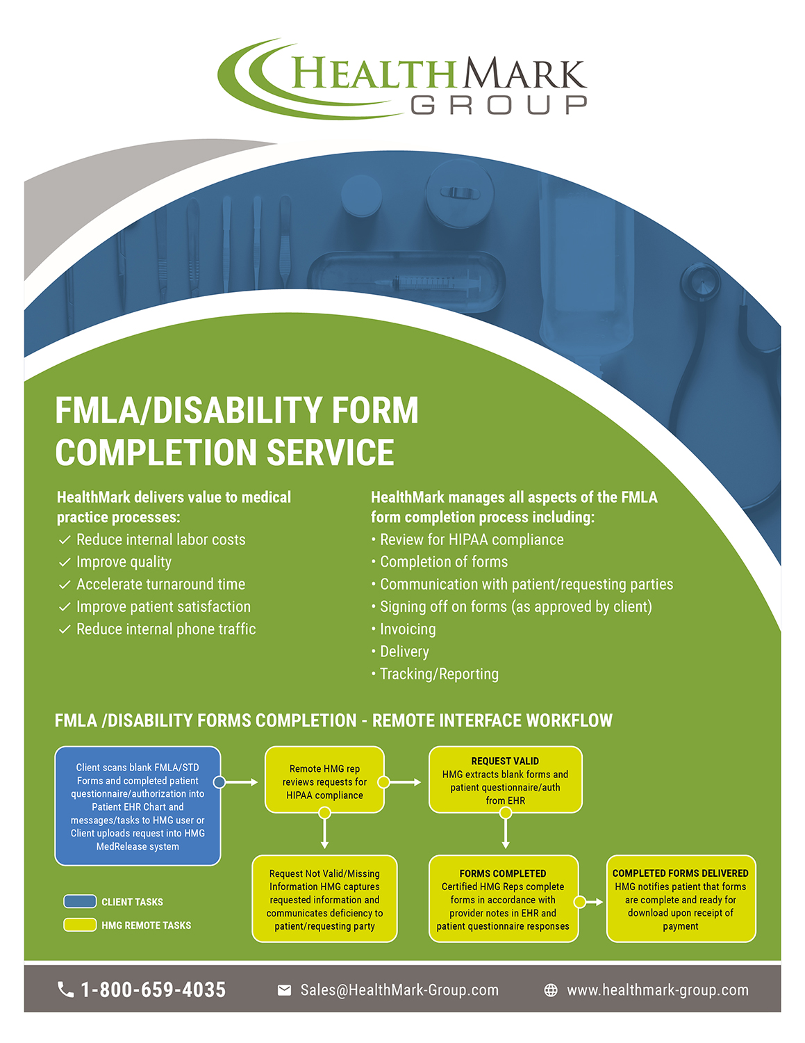 Flyer-Design von sun_design für HealthMark Group | Design #19322584