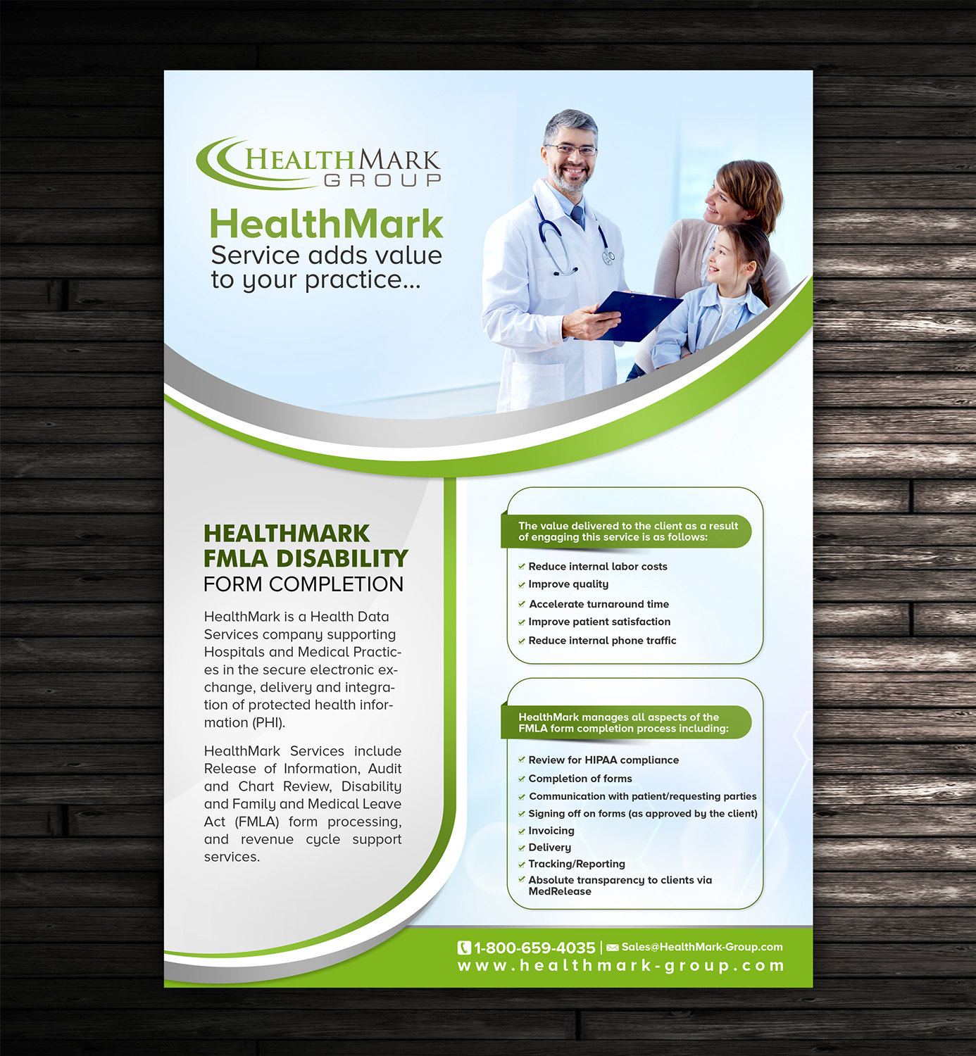 Flyer Design by creative.bugs for HealthMark Group | Design #19292256