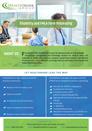 Flyer Design by Steph Design Desk for HealthMark Group | Design: #19334925