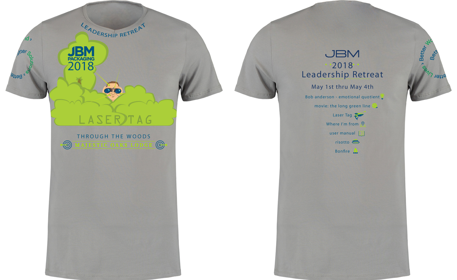Diseño de Camiseta por tythowl para JBM Packaging | Diseño #19511849
