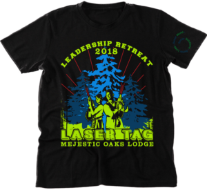 Leadership Retreat 2018 at Majestic Oaks Lodge | Diseño de Camiseta por creative gravity