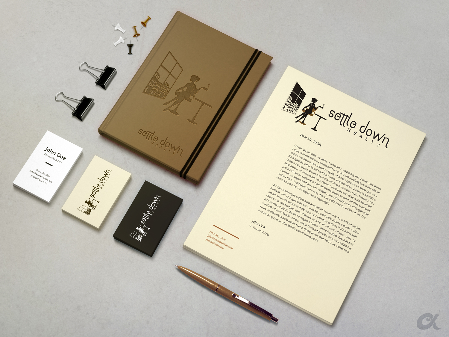 Illustration-Design von Artizzle für Settle Down Realty | Design #2906487