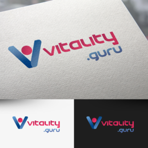 Under the Vitality Guru Logo  let's try the words 