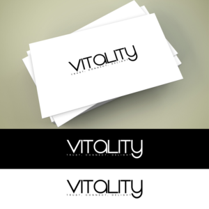 Under the Vitality Guru Logo  let's try the words 