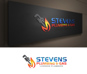 Logo Design by Impressive Solutions for Stevens Plumbing & Gas | Design: #19199521