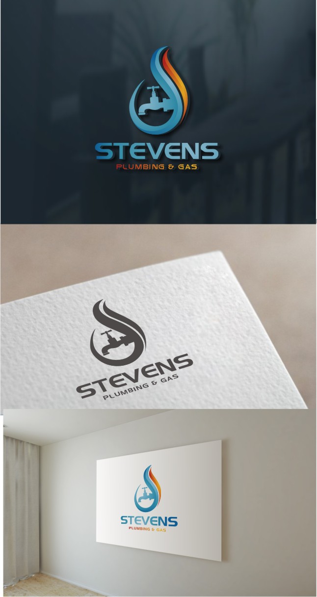 Logo Design by nutu for Stevens Plumbing & Gas | Design #19200446