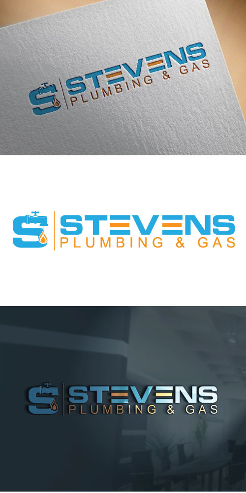 Logo Design by tea tea for Stevens Plumbing & Gas | Design #19195657