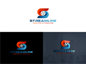 Streamline Heating & Cooling | Logo-Design von Atvento Graphics