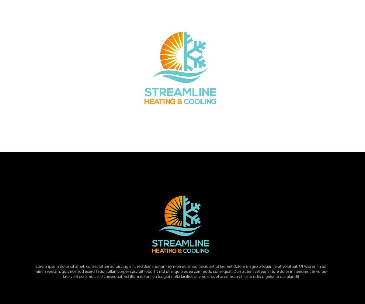 Logo Design by Md Amran Hossain for Streamline Heating & Cooling | Design #19206435