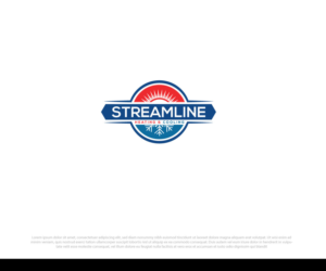 Logo Design by Md Amran Hossain for Streamline Heating & Cooling | Design: #19206552