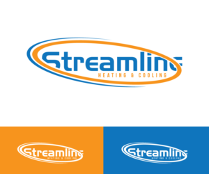 Logo Design by designmind78 for Streamline Heating & Cooling | Design: #19199608