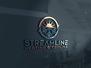Logo Design by Tasnova 2 for Streamline Heating & Cooling | Design: #19202778