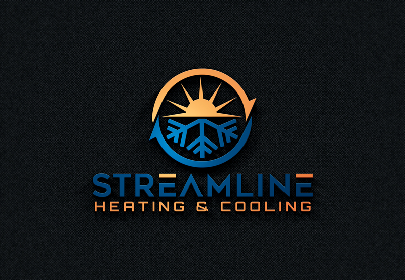 Logo Design by Tasnova 2 for Streamline Heating & Cooling | Design #19202779