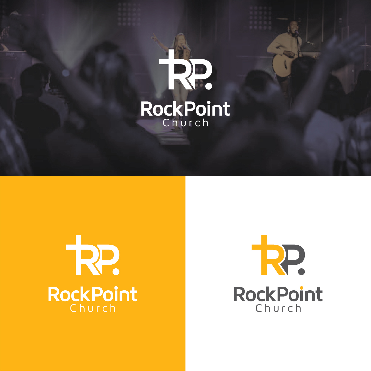 Diseño de Logo por designbysy para Rock Point Church | Diseño #19241384