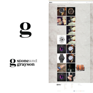 Logo Design by Sathyakumar.G for Stone and Grayson | Design: #19192222