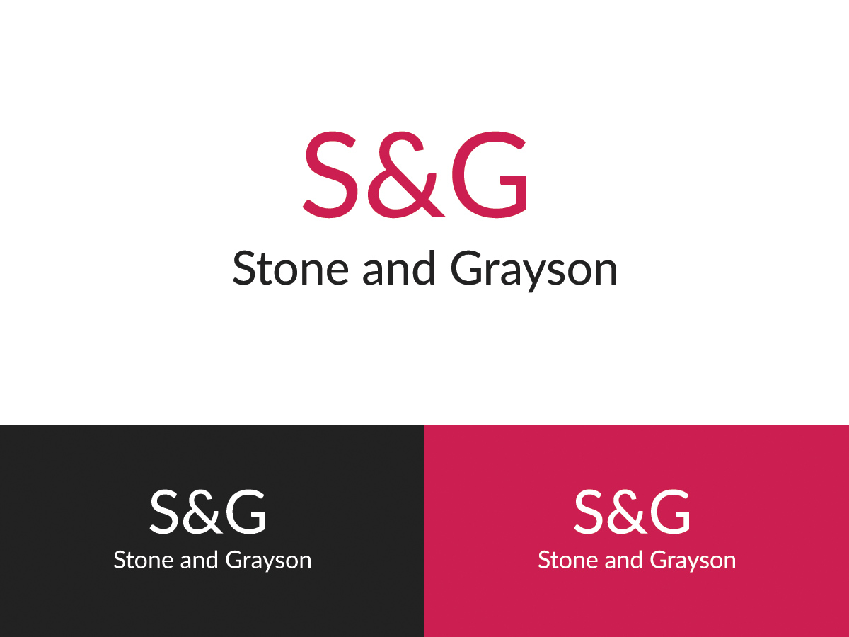 Logo Design by dzine0 for Stone and Grayson | Design #19218385