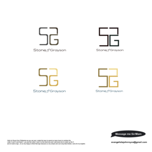 Logo-Design von Roycyy für Stone and Grayson | Design: #19195363