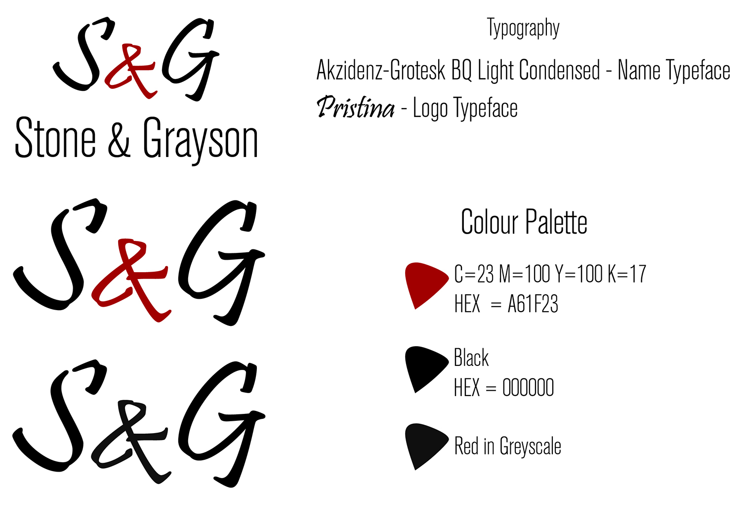 Logo-Design von MonolythDS für Stone and Grayson | Design #19191404