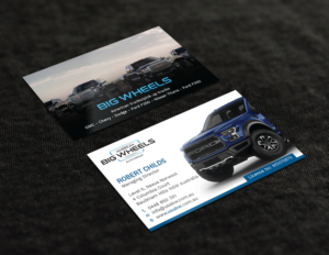National Sales - Pick Up Truck Dealer  | Visitenkarten-Design von Tripti Ranjan Gain