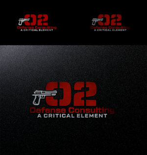 O2 Defense Consulting- A Critical Element | Logo Design by AFD