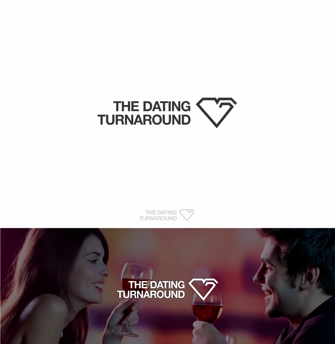 Logo Design by Naavyd for Betterdating.com & DatingTurnaround.com (both online in the course of 2014) | Design #2870943